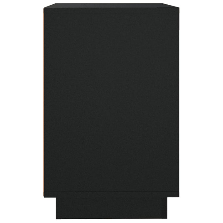 skænk 102x35x55 cm konstrueret træ sort
