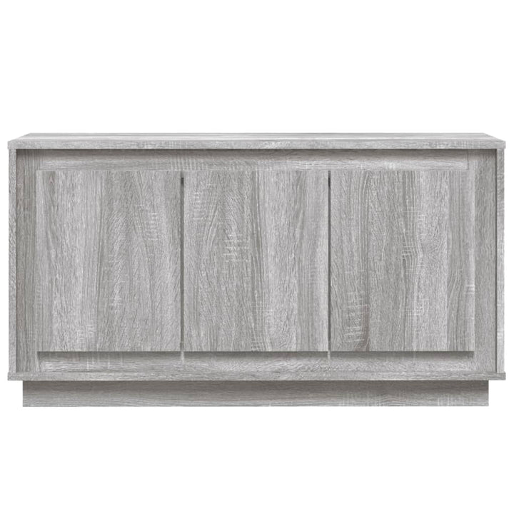 skænk 102x35x55 cm konstrueret træ grå sonoma-eg