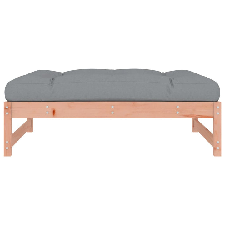 udendørs fodskammel 120x80 cm massivt douglasgran