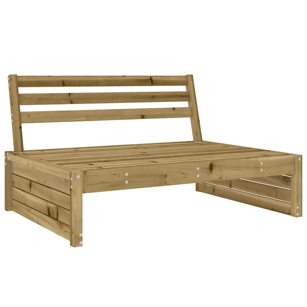 midtermodul til sofa 120x80 cm imprægneret fyrretræ