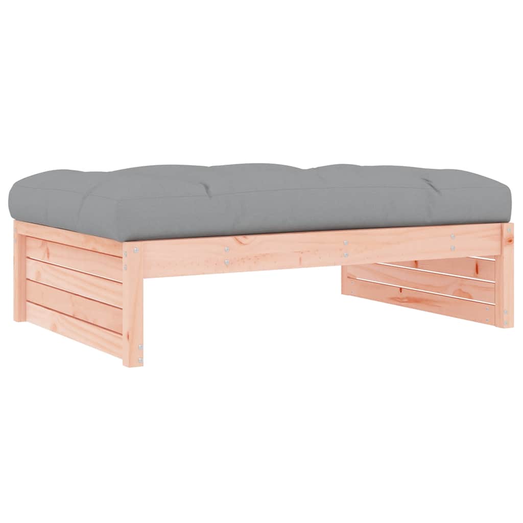 udendørs fodskammel 120x80 cm massivt douglasgran