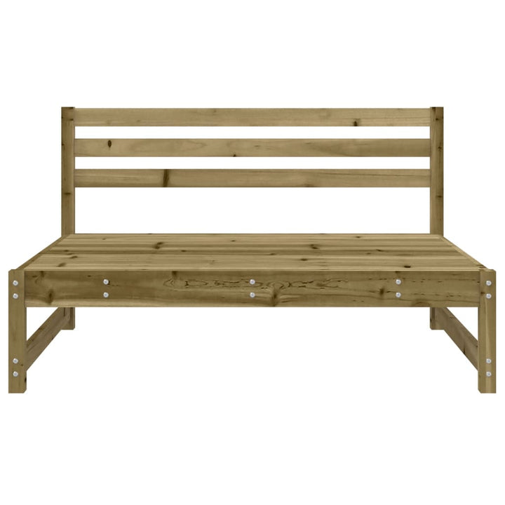 midtermodul til havesofa 120x80 cm imprægneret fyrretræ