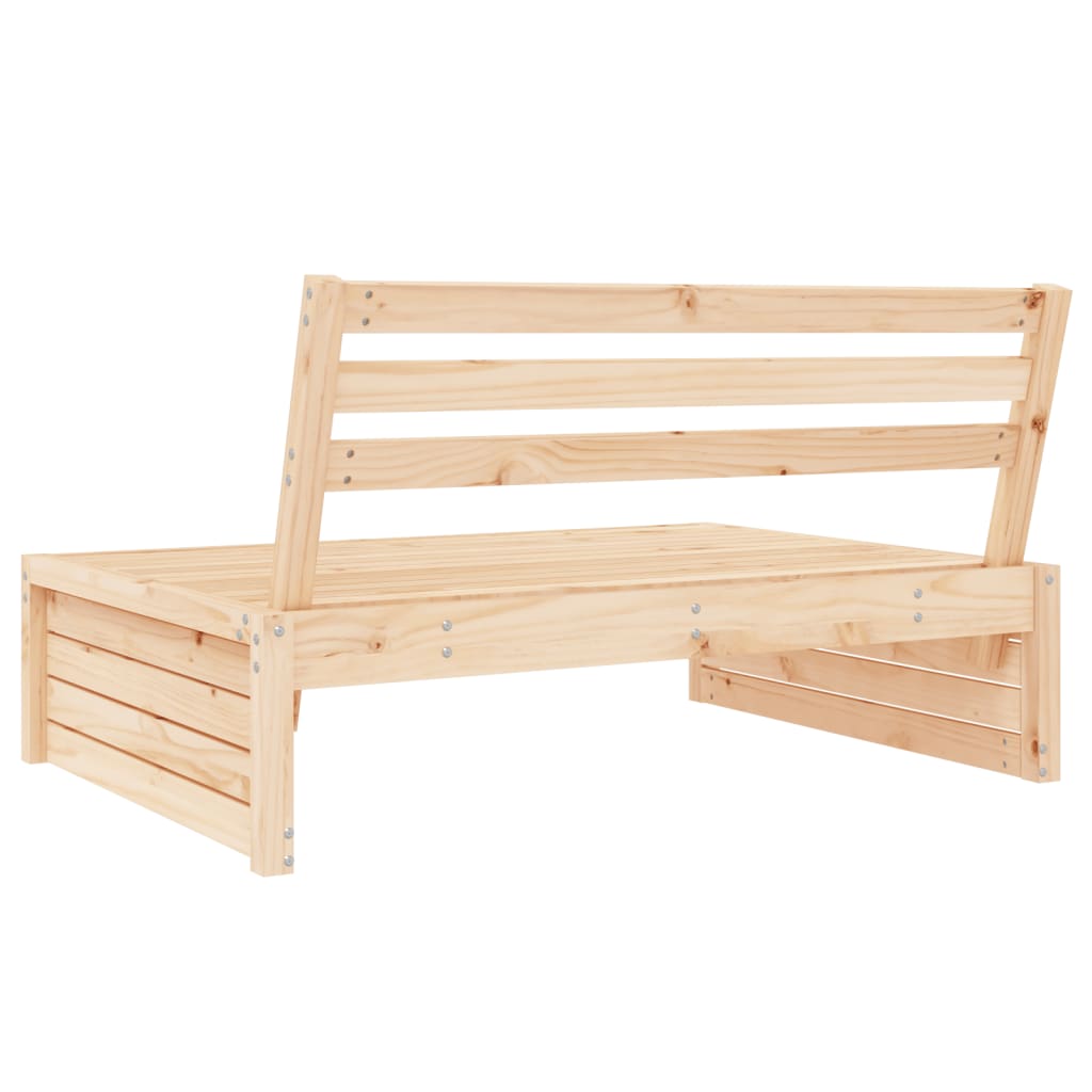 midtermodul til havesofa 120x80 cm massivt fyrretræ