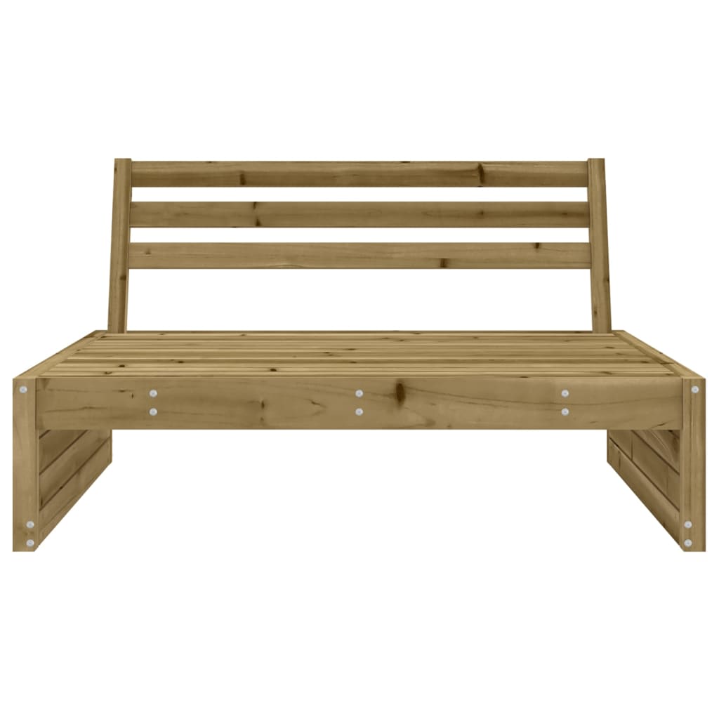 midtermodul til havesofa 120x80 cm imprægneret fyrretræ
