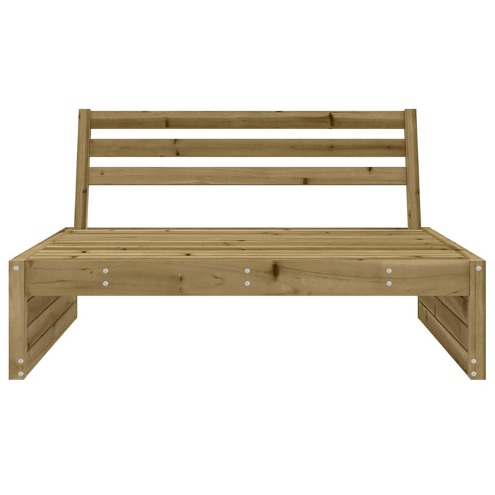 midtermodul til havesofa 120x80 cm imprægneret fyrretræ