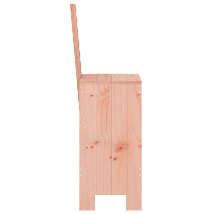 barstole 2 stk. 40x42x120 cm massivt douglasgran