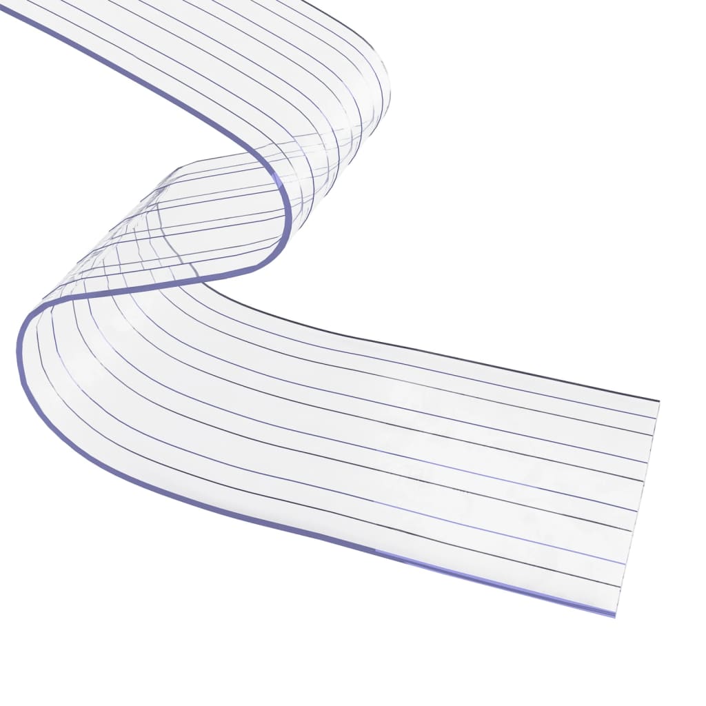 bændelgardin 200 mm x 1,6 mm 25 m PVC transparent