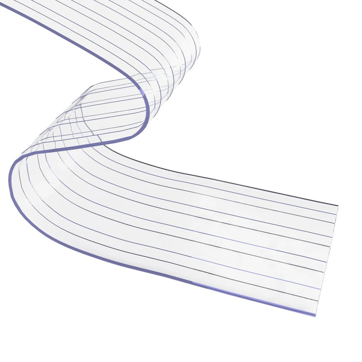 bændelgardin 200 mm x 1,6 mm 25 m PVC transparent