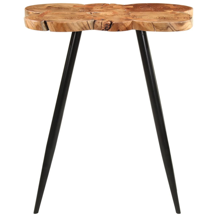 barbord med træplade 90x54x105 cm massivt akacietræ
