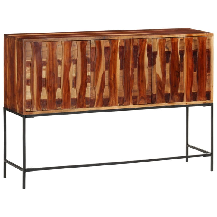 skænk 110x28x76 cm massivt akacietræ