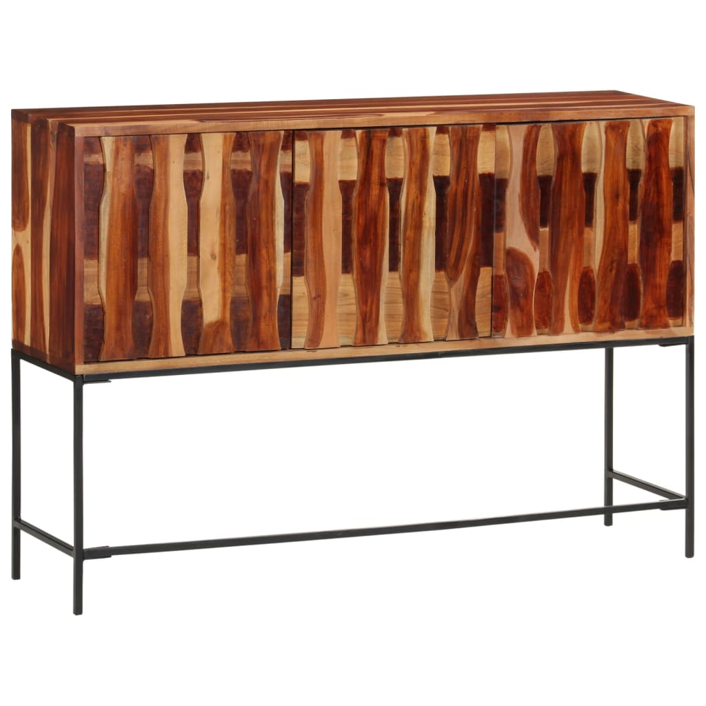 skænk 110x28x76 cm massivt akacietræ