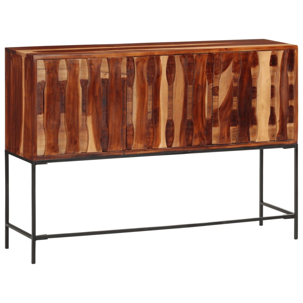 skænk 110x28x76 cm massivt akacietræ