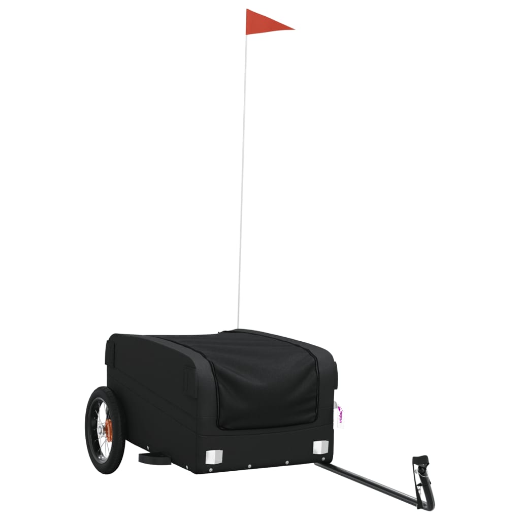 cykelanhænger 30 kg jern sort