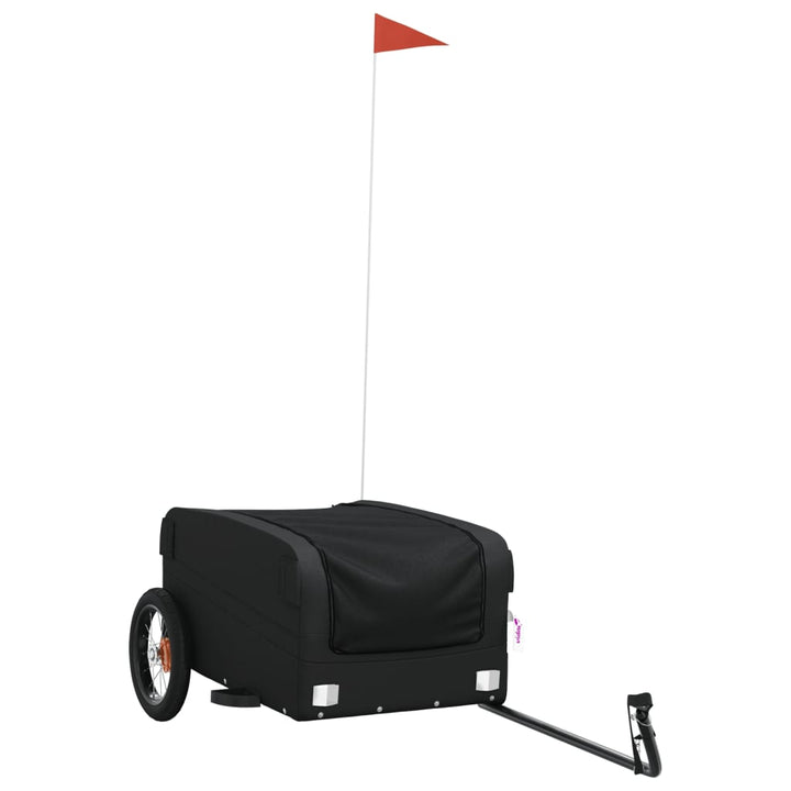 cykelanhænger 30 kg jern sort
