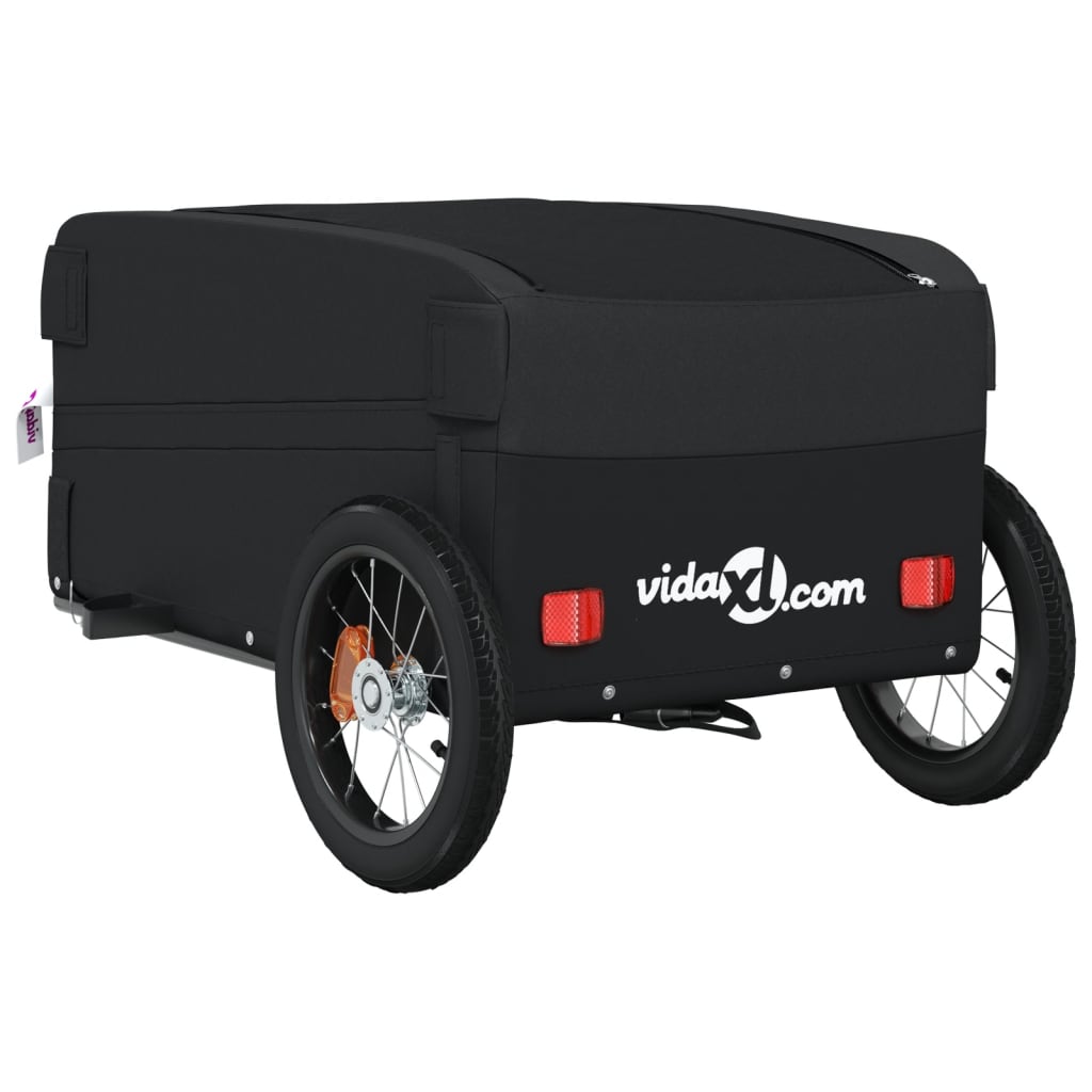 cykelanhænger 30 kg jern sort