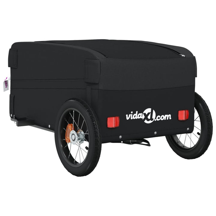 cykelanhænger 30 kg jern sort