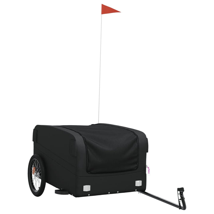 cykelanhænger 45 kg jern sort