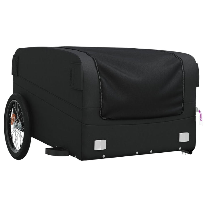 cykelanhænger 45 kg jern sort