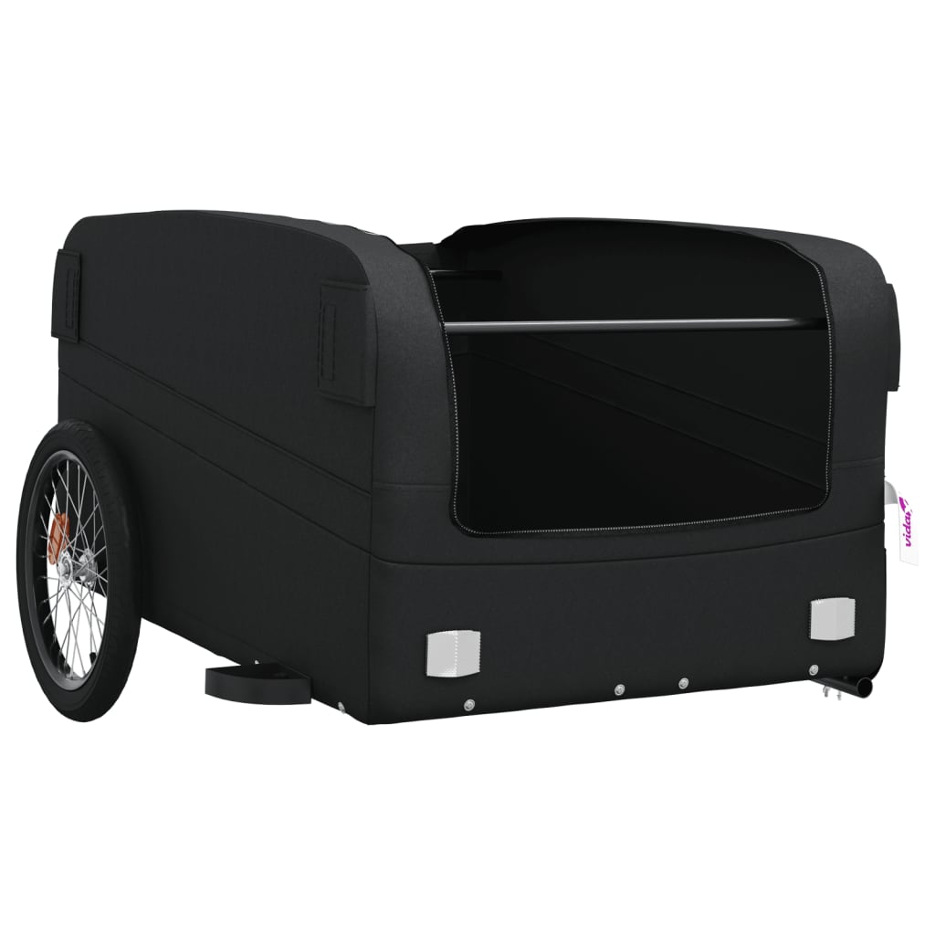 cykelanhænger 45 kg jern sort