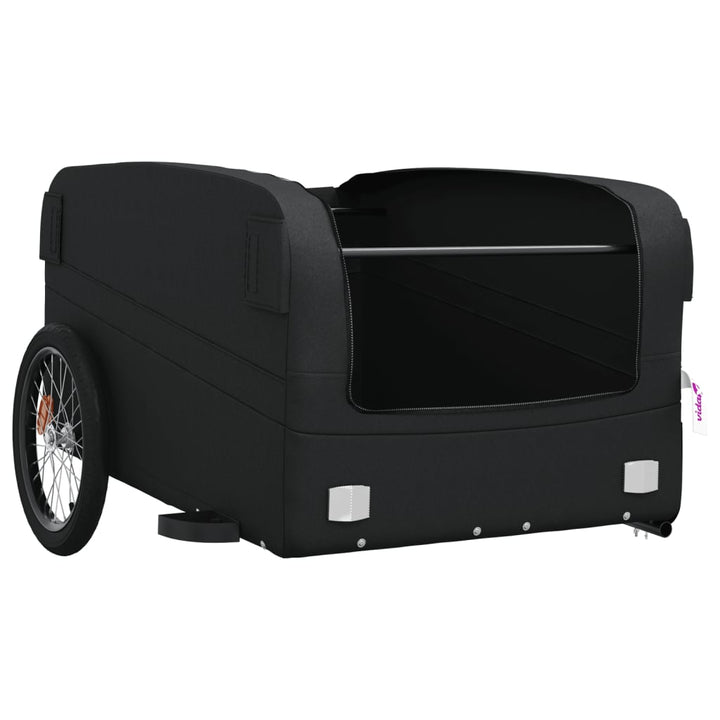 cykelanhænger 45 kg jern sort