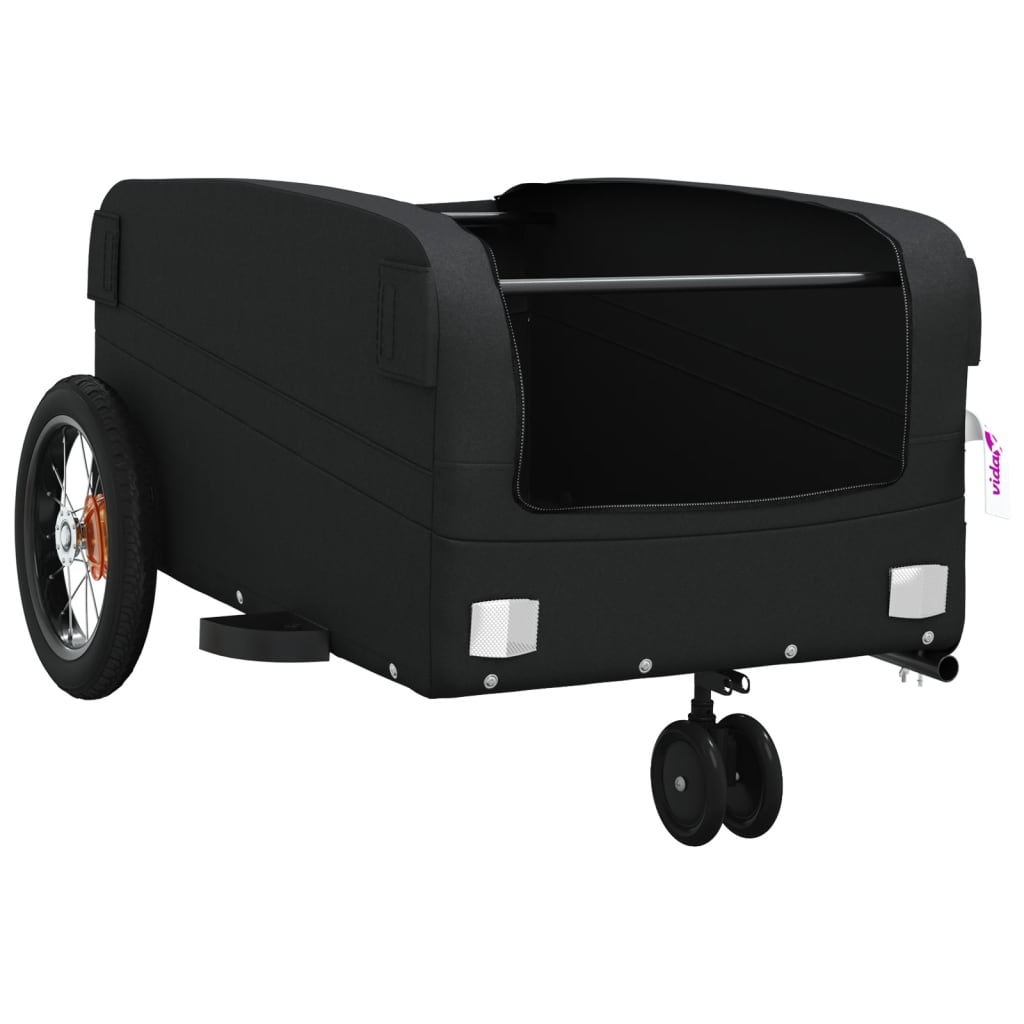 cykelanhænger 30 kg jern sort