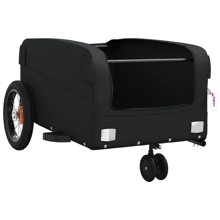 cykelanhænger 30 kg jern sort