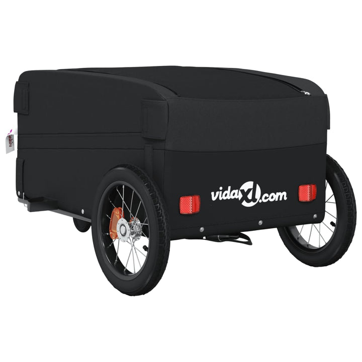 cykelanhænger 30 kg jern sort