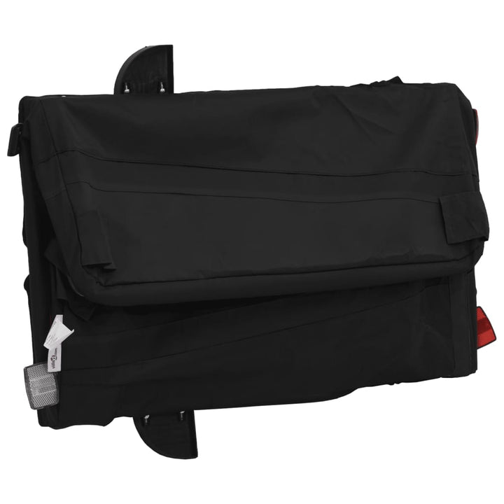 cykelanhænger 30 kg jern sort