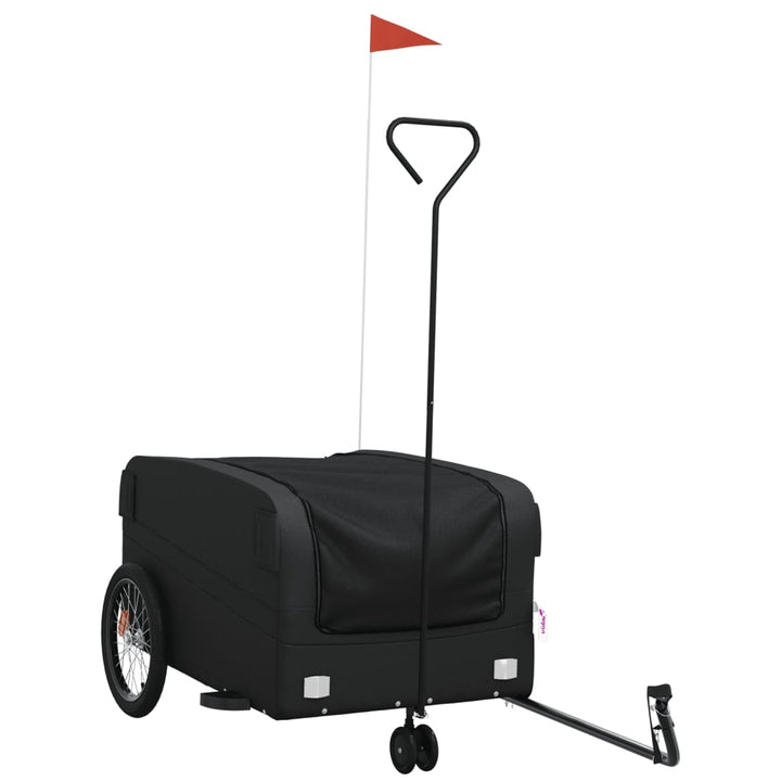 cykelanhænger 45 kg jern sort