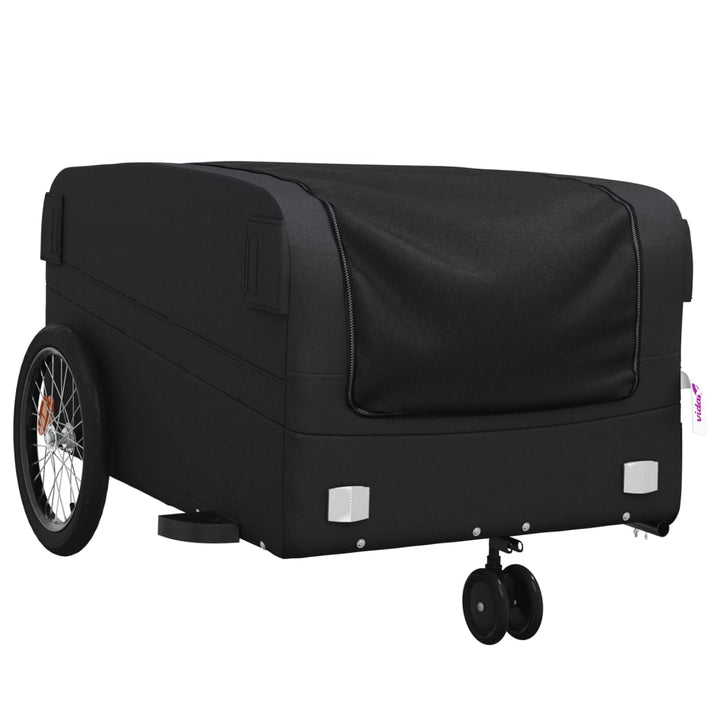 cykelanhænger 45 kg jern sort