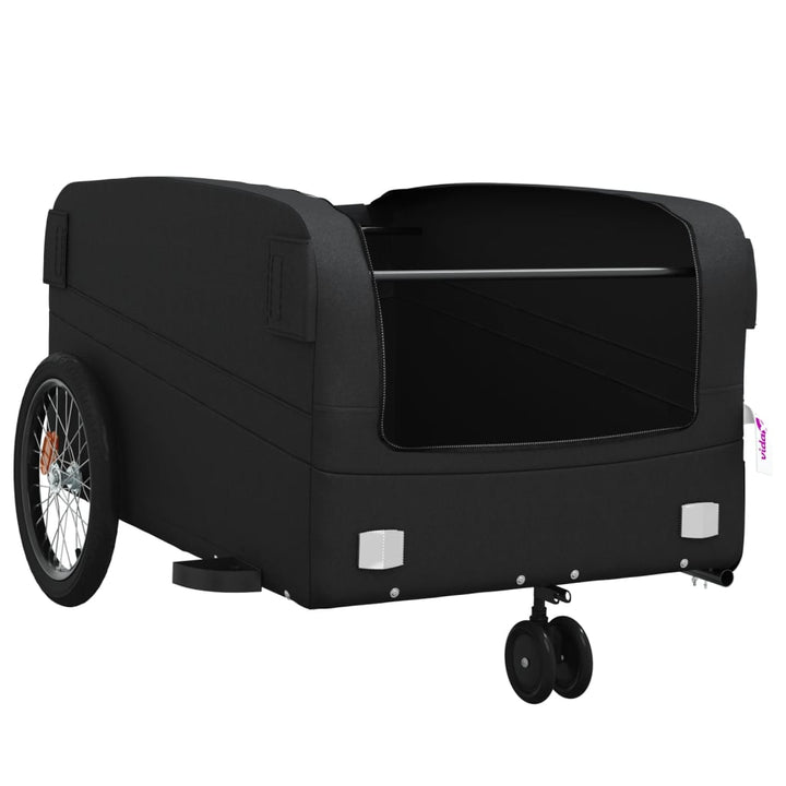 cykelanhænger 45 kg jern sort