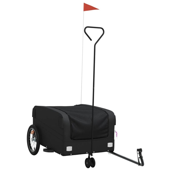 cykelanhænger 45 kg jern sort