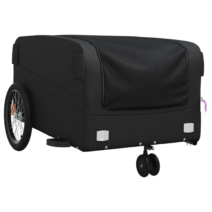 cykelanhænger 45 kg jern sort