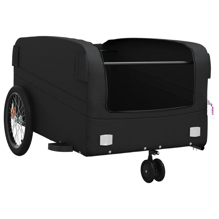 cykelanhænger 45 kg jern sort
