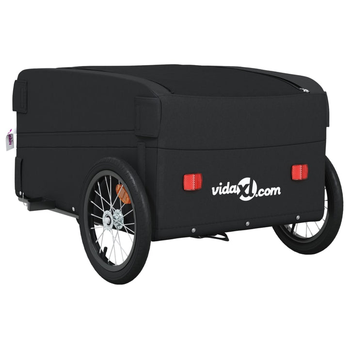 cykelanhænger 45 kg jern sort