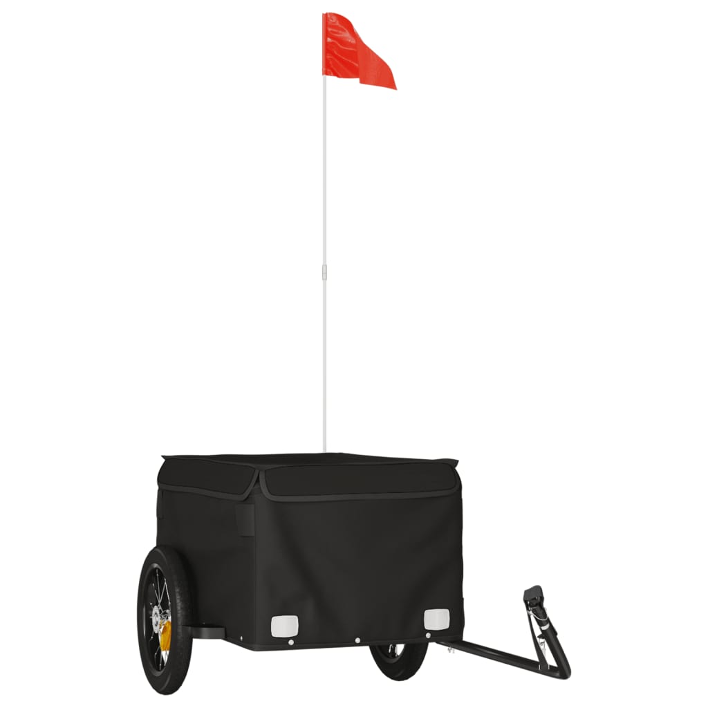 cykelanhænger 30 kg jern sort