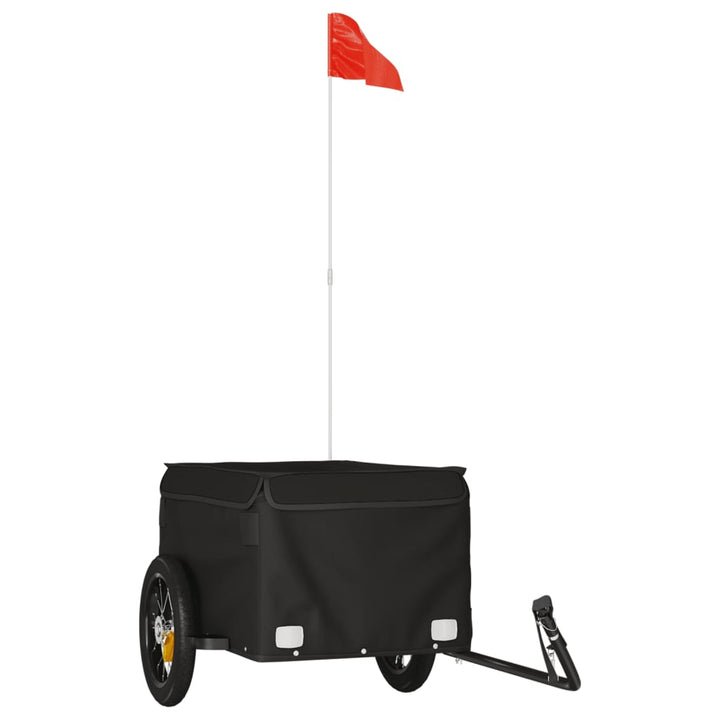 cykelanhænger 30 kg jern sort