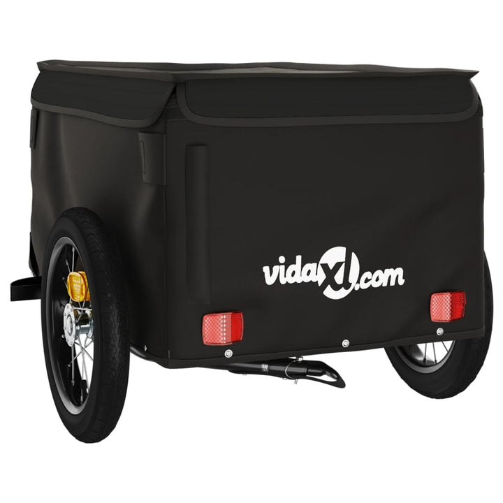 cykelanhænger 30 kg jern sort