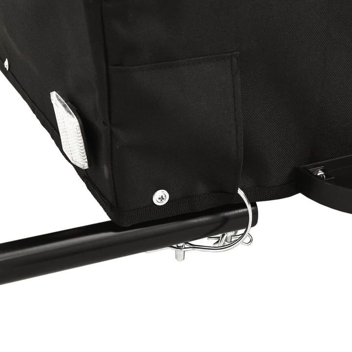 cykelanhænger 30 kg jern sort