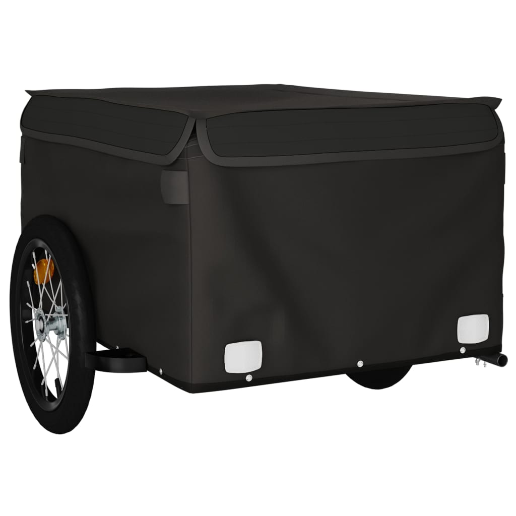 cykelanhænger 45 kg jern sort