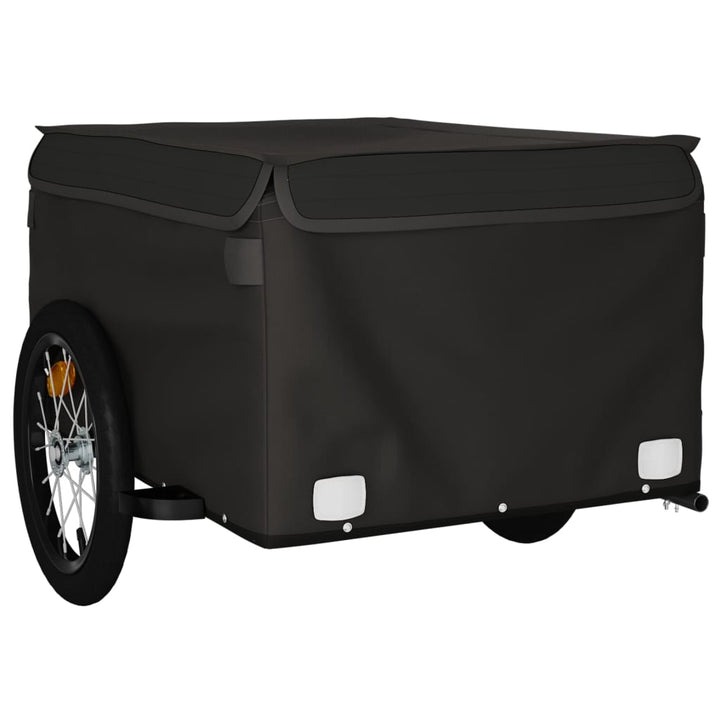 cykelanhænger 45 kg jern sort