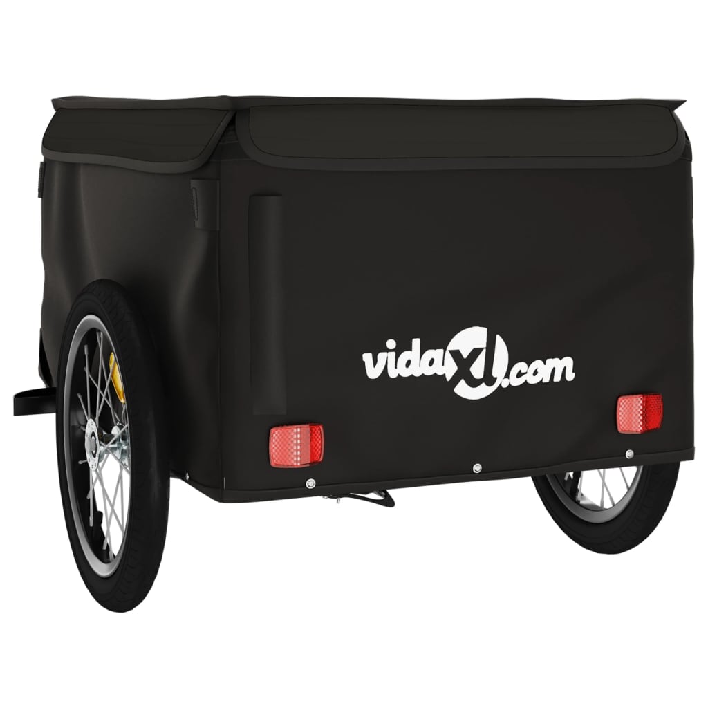 cykelanhænger 45 kg jern sort