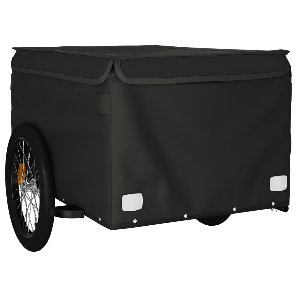 cykelanhænger 45 kg jern sort