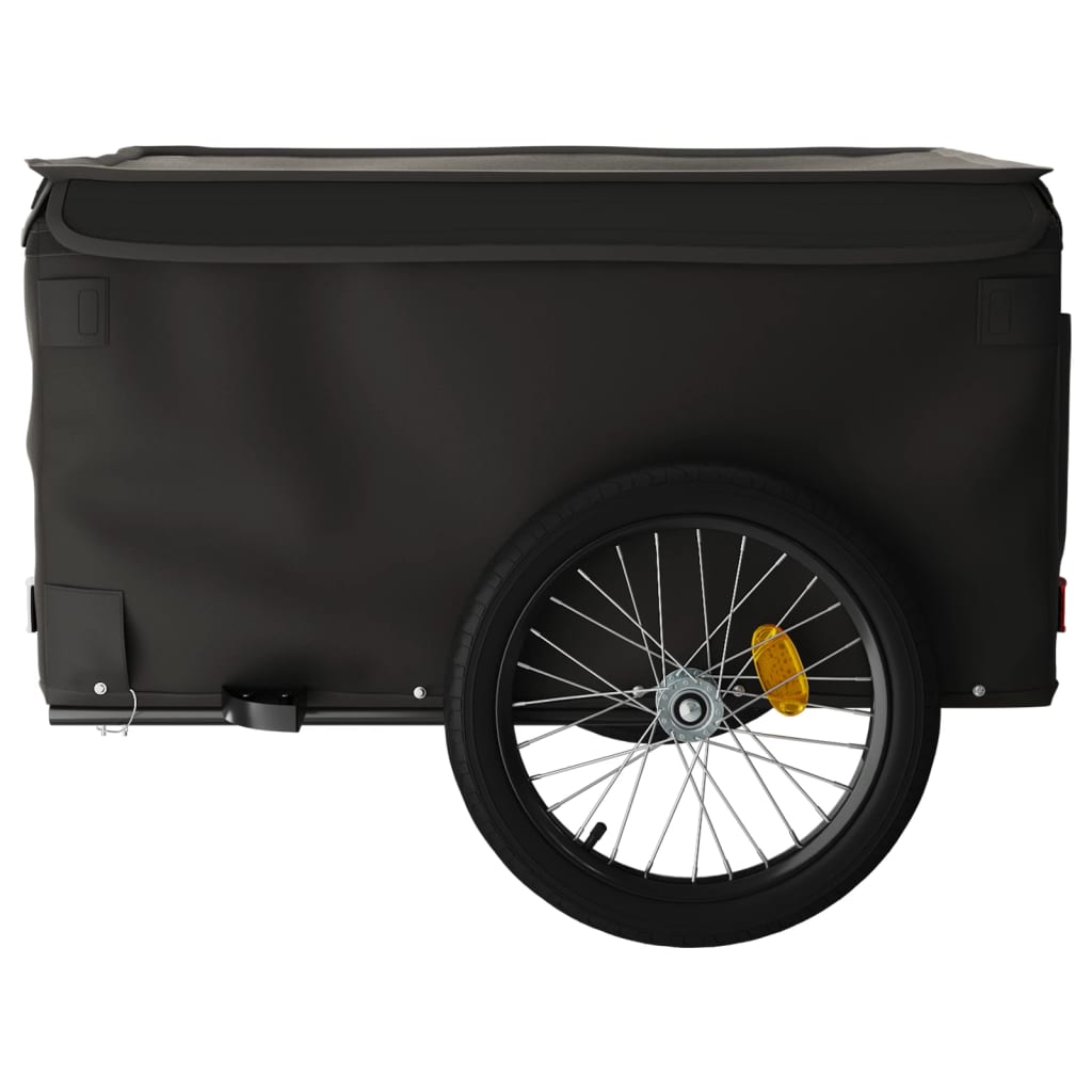 cykelanhænger 45 kg jern sort