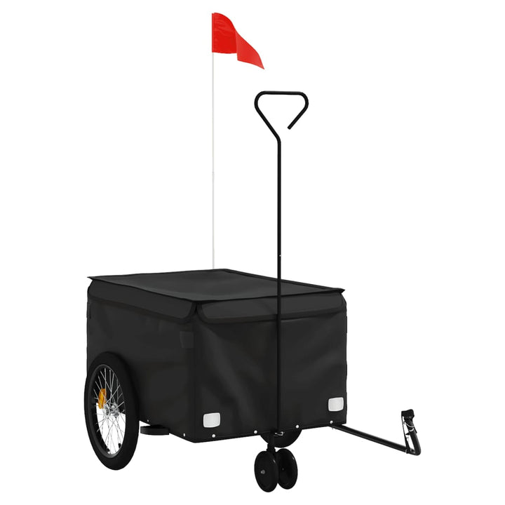 cykelanhænger 30 kg jern sort