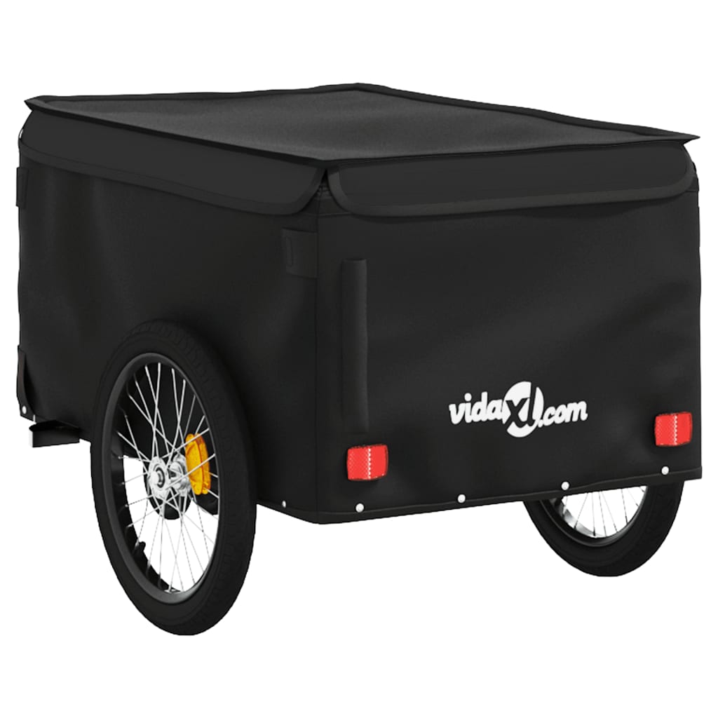 cykelanhænger 30 kg jern sort