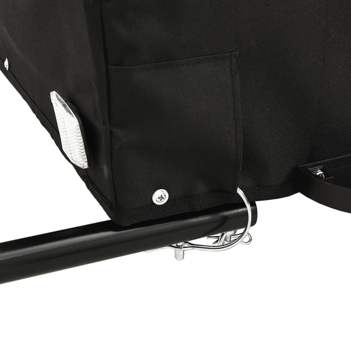 cykelanhænger 30 kg jern sort