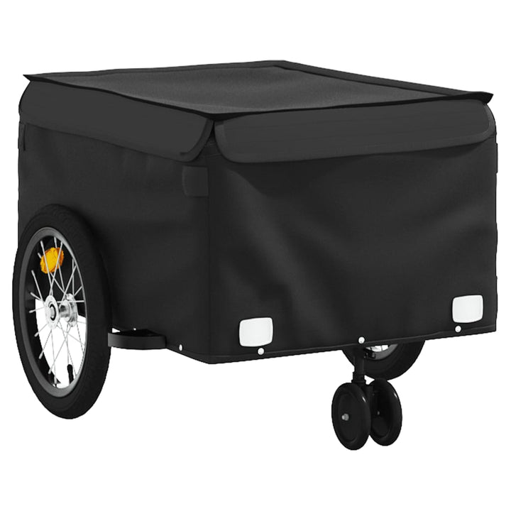 cykelanhænger 45 kg jern sort