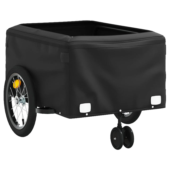 cykelanhænger 45 kg jern sort