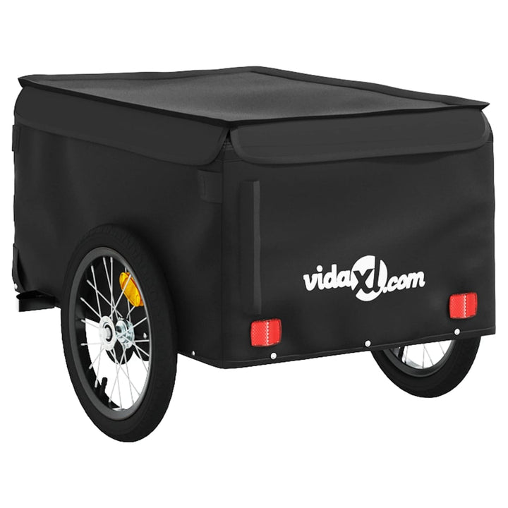 cykelanhænger 45 kg jern sort